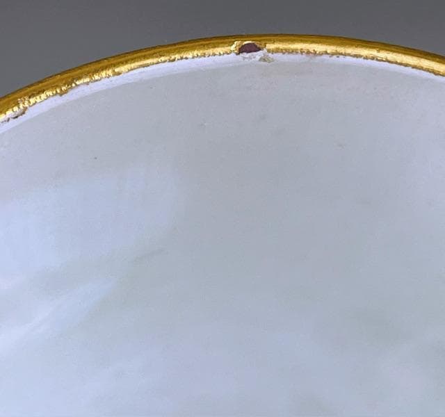 【希少】イタリア　ラヴェーノ 白レース デミカップ＆ソーサー　ヴェネチアン