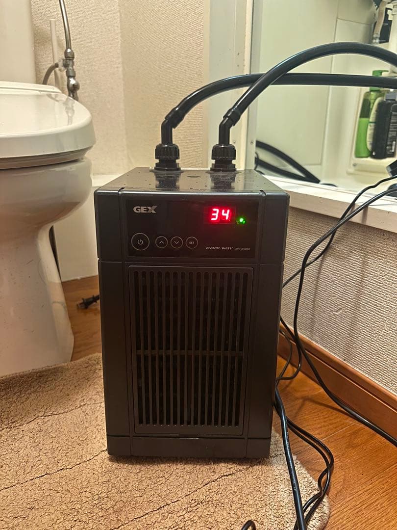水槽用クーラーGEXクールウェイBK120