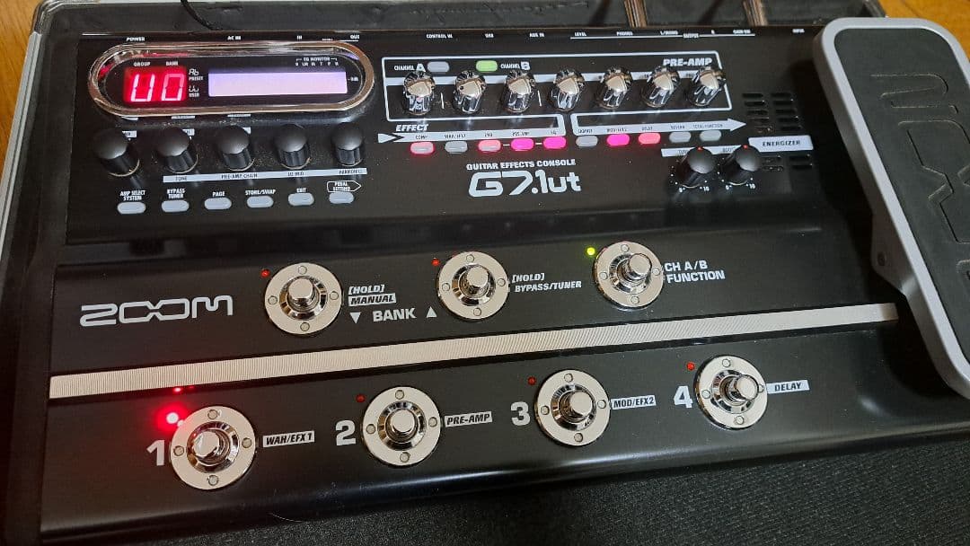 【美品】ZOOM G7.1ut マルチエフェクター【動確済】