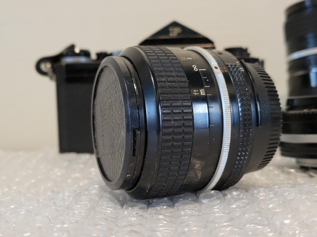 T*s様 Nikon F フィルムカメラ ブラック　レンズ3本セット！！