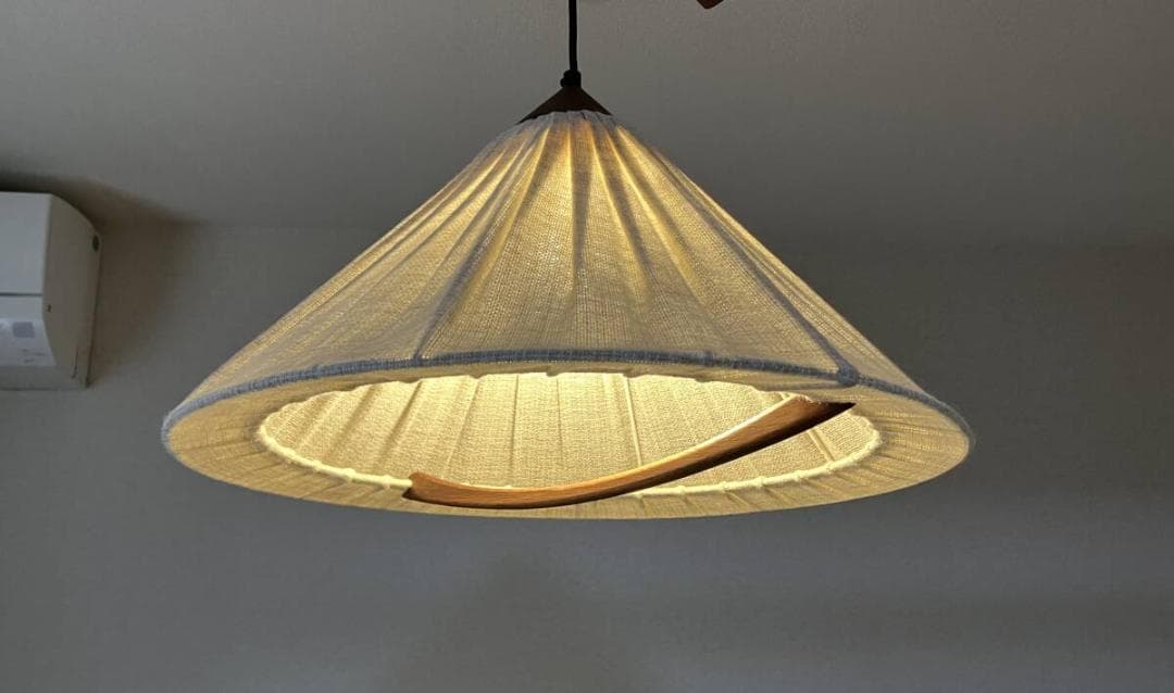 ★超激レア品★ Domus ランプ チーク材 ドムズ 照明 ライト シャンデリア