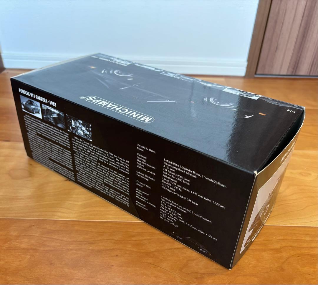 1/18 ミニチャンプス ポルシェ911(930) 1983 訳あり