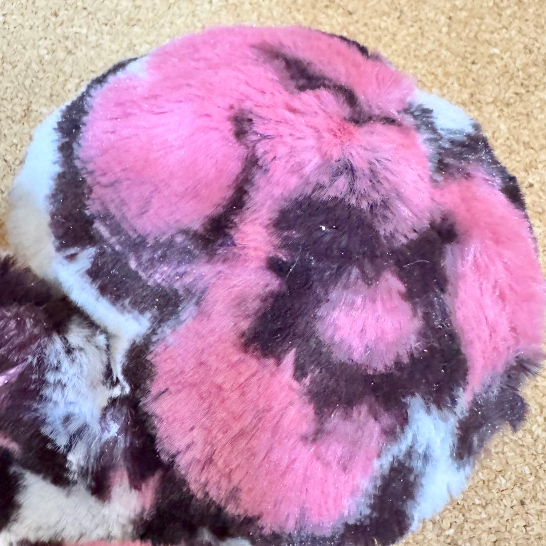 ヒョウ柄耳付き帽子　ディズニー　ディズニーシー　ディズニーランド