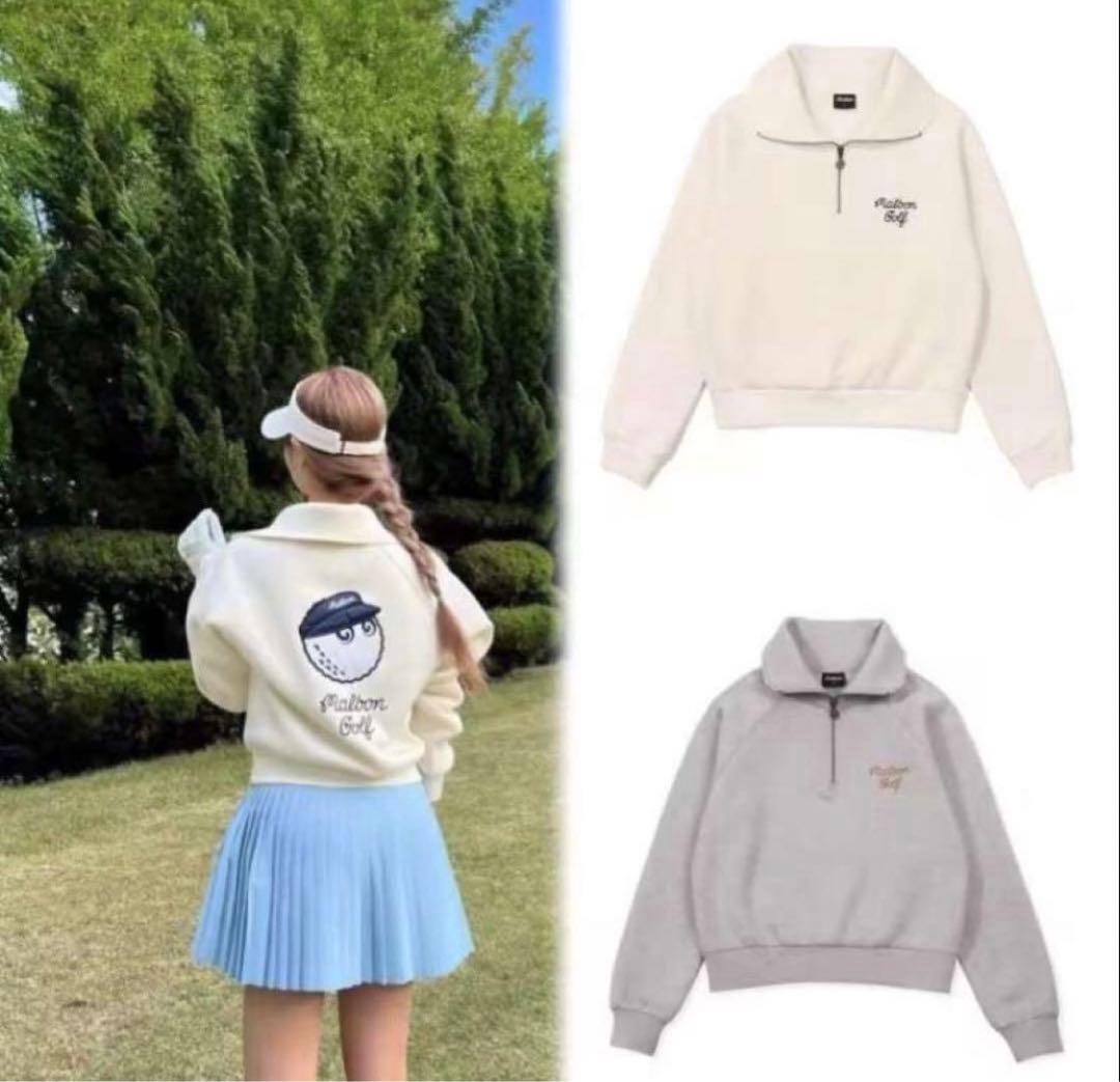 MALBON GOLFレディースのウエア、スウェット、トレーナー