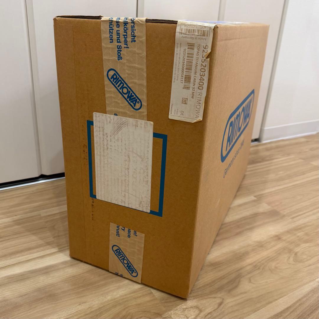 新品未開封 RIMOWA リモワ Topas Titanium Cabin 52