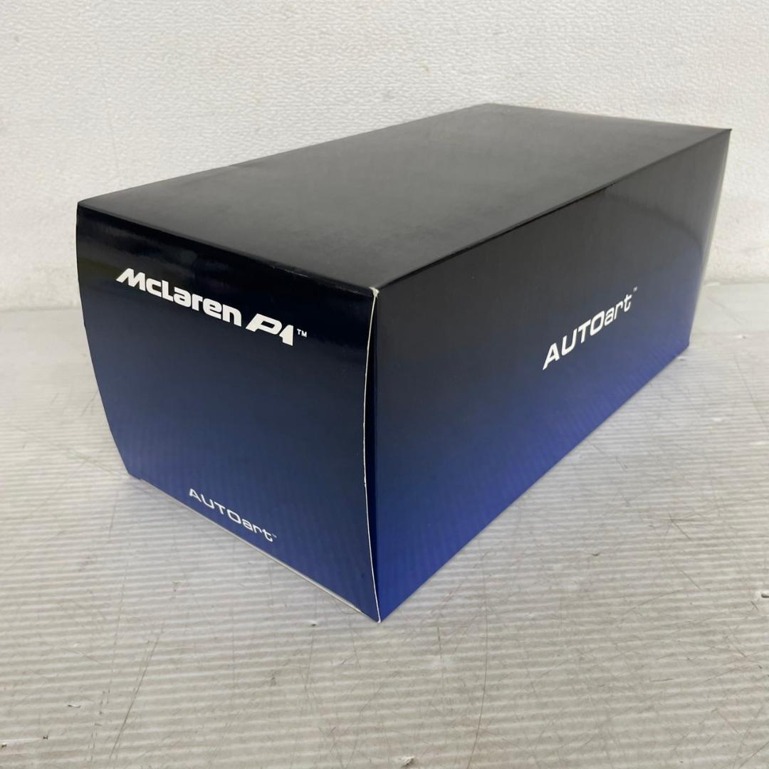 オートアート McLAREN P1 アザーブルー 1/18 ミニカー Y0949