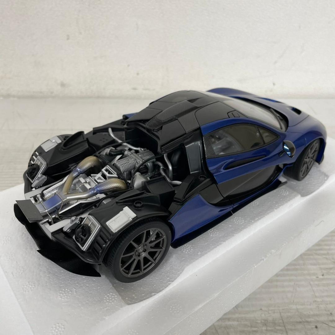 オートアート McLAREN P1 アザーブルー 1/18 ミニカー Y0949