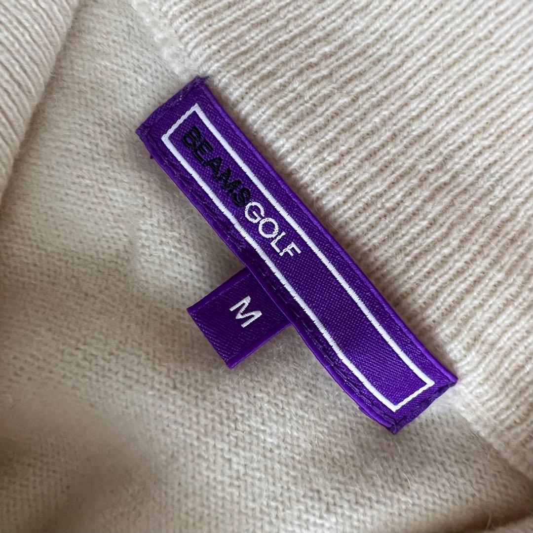 BEAMS GOLF ビームスゴルフ　カシミヤ100% ジップ　ジャケット　M