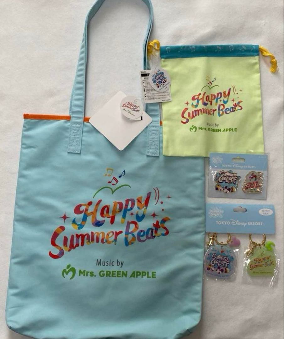 【新品】ディズニー サマークールオフ ミセスコラボグッズ4点セット