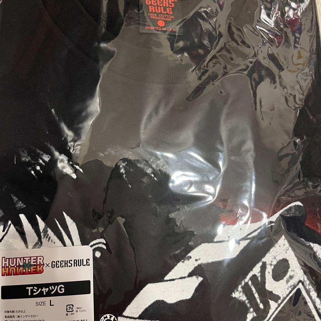 HUNTER HUNTER x GEEKS RULE Tシャツ Lサイズ
