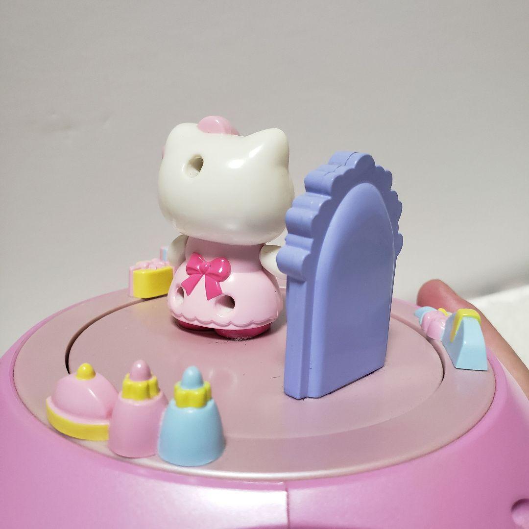 超激レア 動作確認済 サンリオ ハローキティ 回る 動く仕掛け 時計