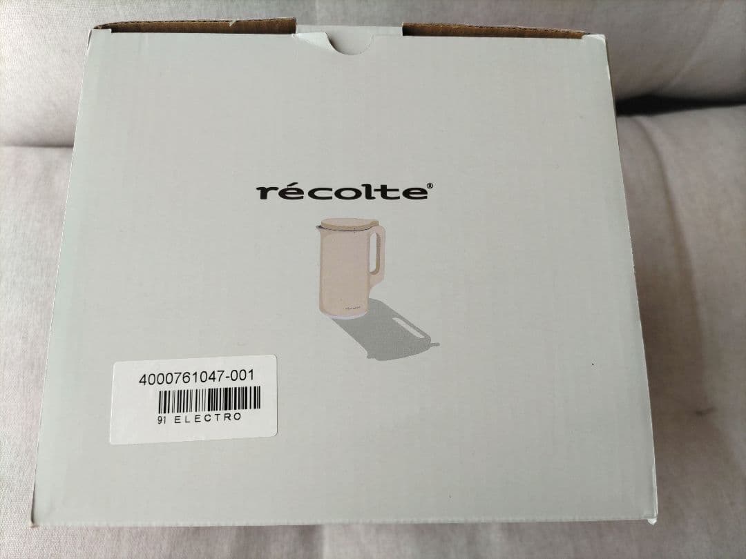 レコルト 自動調理ポット ／ クリームホワイト RSY-2(W) ノベルティ付き