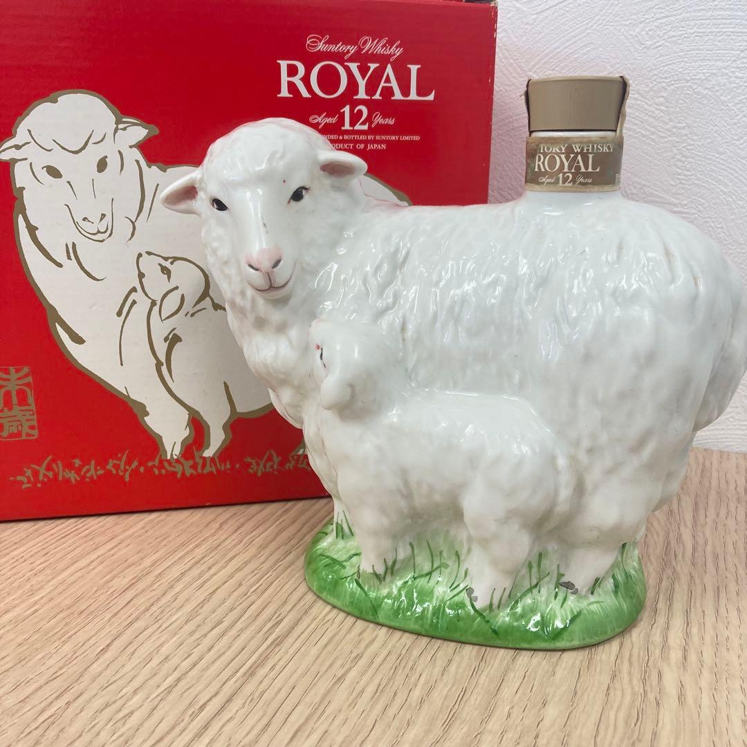 【未開栓】SUNTORY  12年/2003 未（ひつじ）干支ボトル◇