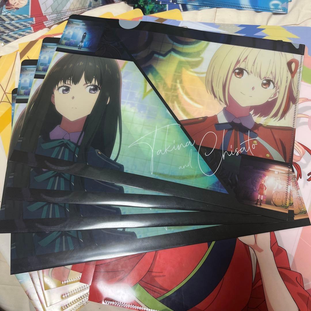 リコリスリコイル　ファイル7種　計28枚