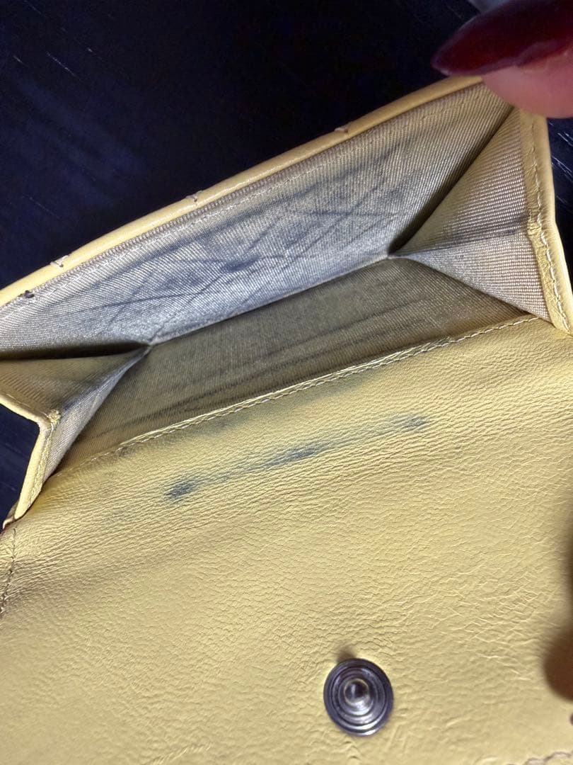 CHANEL ボーイシャネル ミニウォレット ケース イエロー　ミニ財布