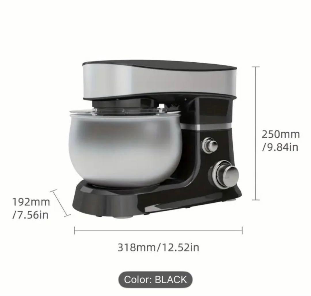 全自動多機能キッチン電気スタンドミキサー、自動生地ミキサー、家庭用泡立て器