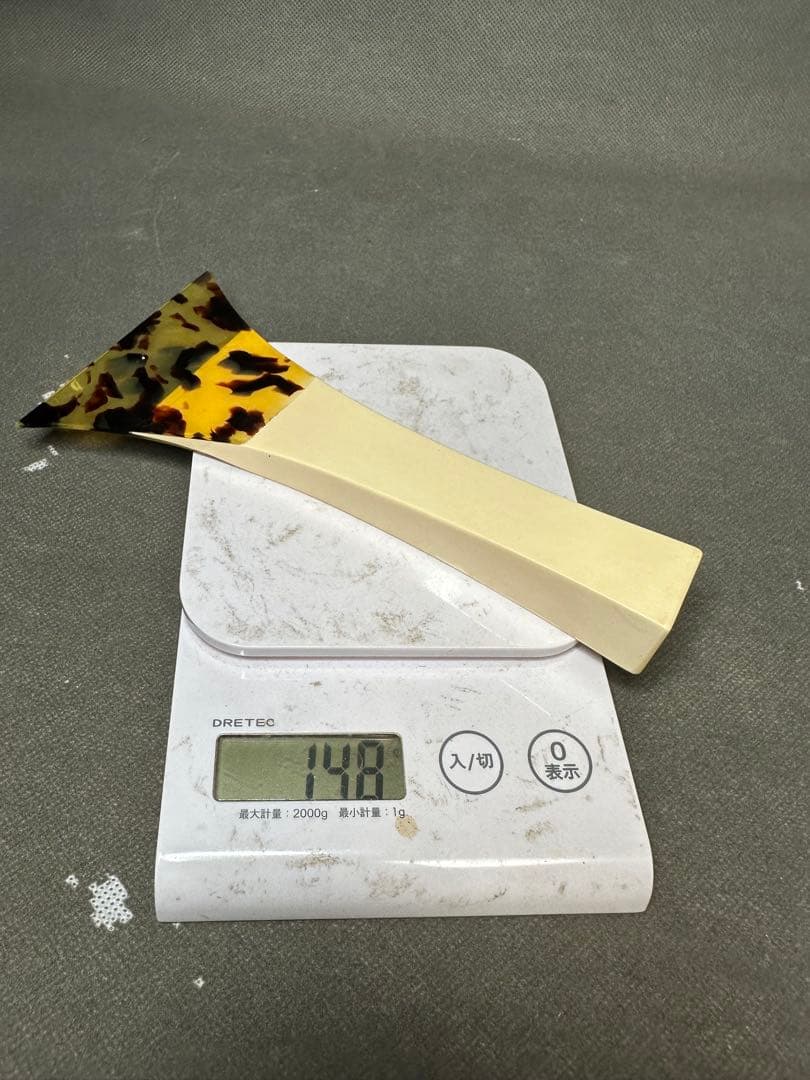 三味線　鼈甲撥　バチ　和楽器 民謡　アンティーク　細密細工