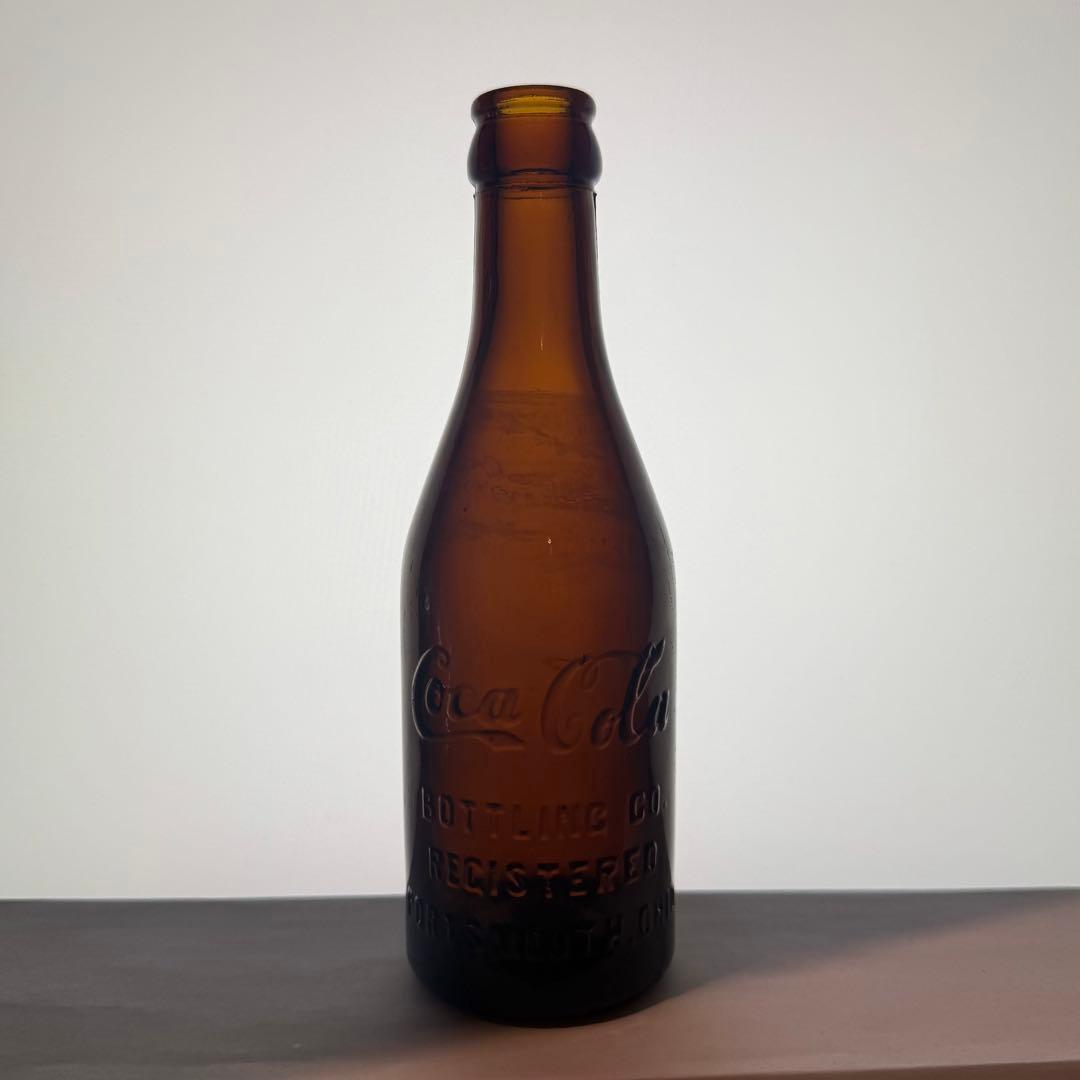 C1⭐︎秘蔵品⭐︎1910年代 Coca Cola ストレートサイドボトル