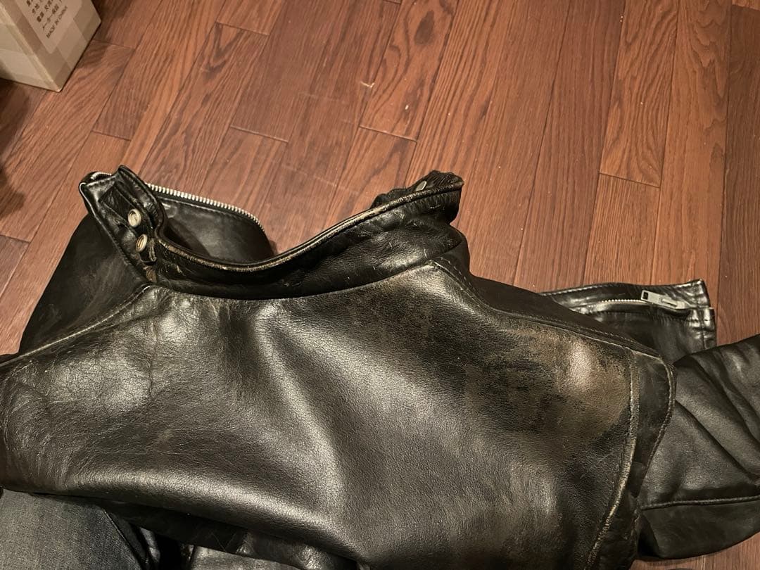 Schott 641ライダースジャケット ボアライナー付　38