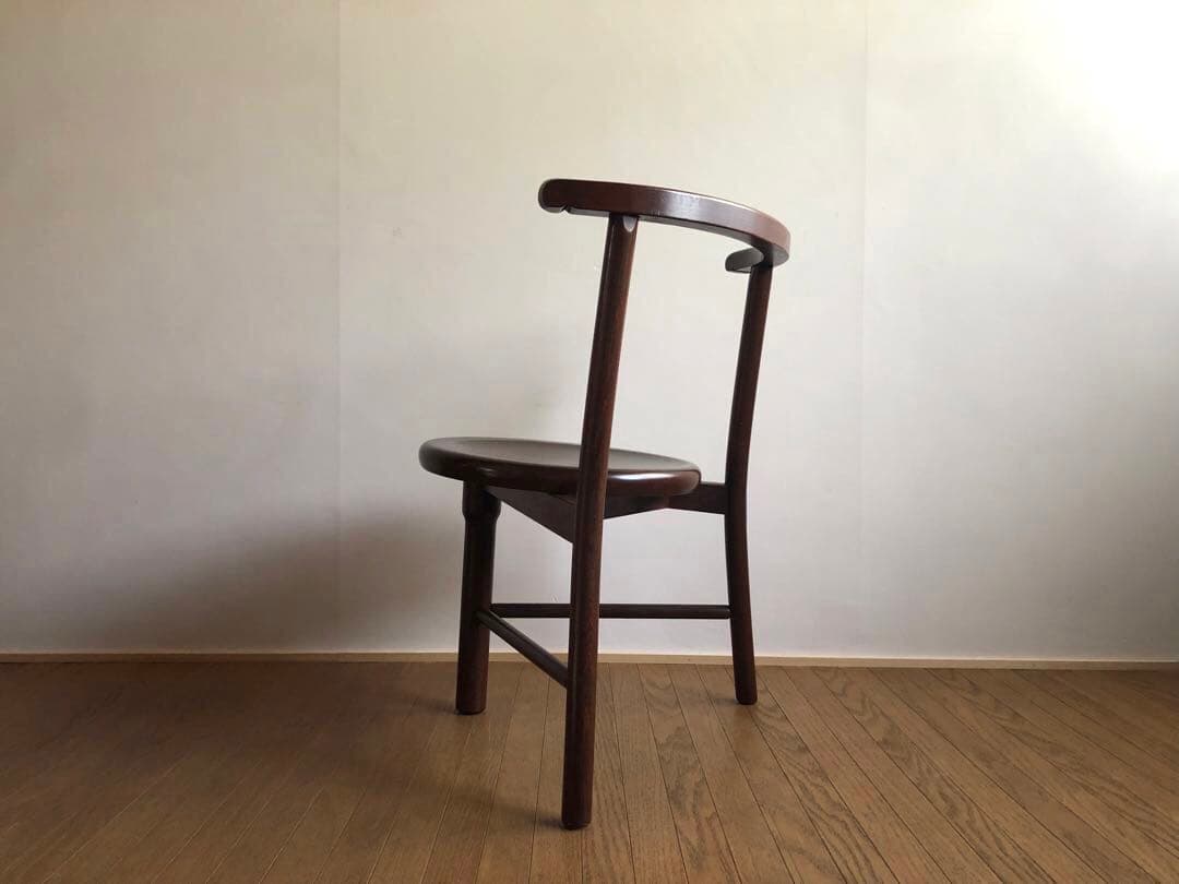 吉田璋也 三脚椅子 希少民芸家具 河井寛次郎 辰巳木工 柳宗悦 バーナードリーチ