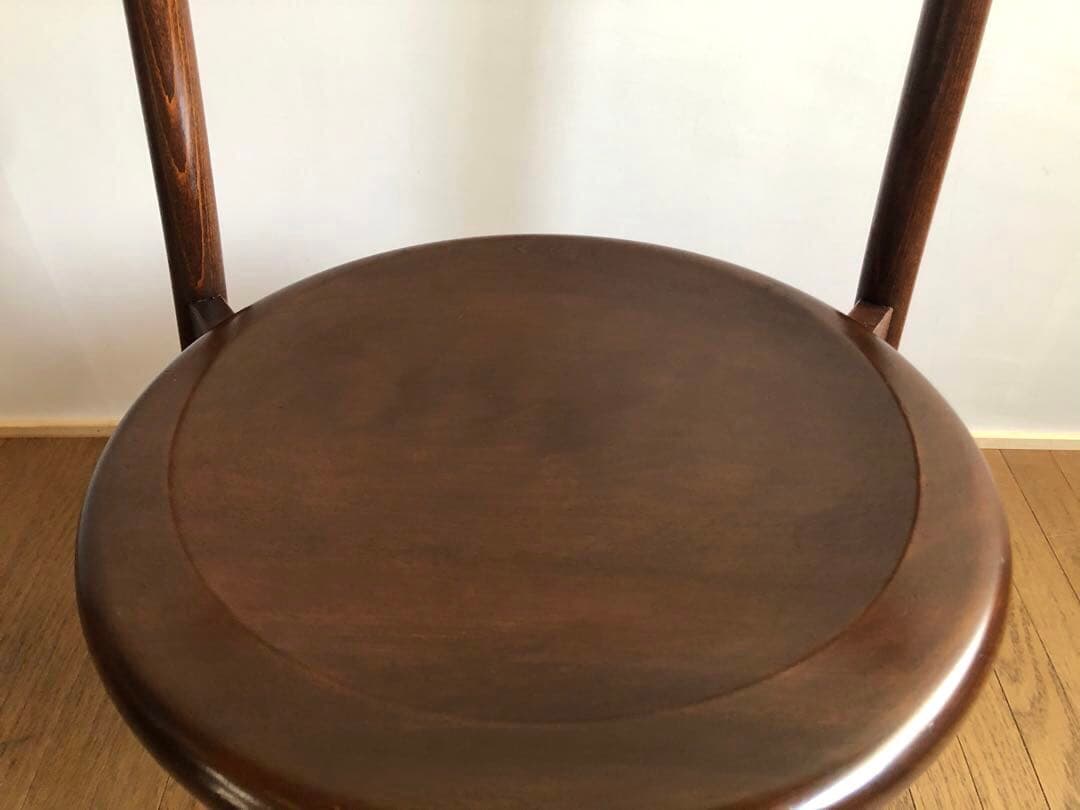 吉田璋也 三脚椅子 希少民芸家具 河井寛次郎 辰巳木工 柳宗悦 バーナードリーチ