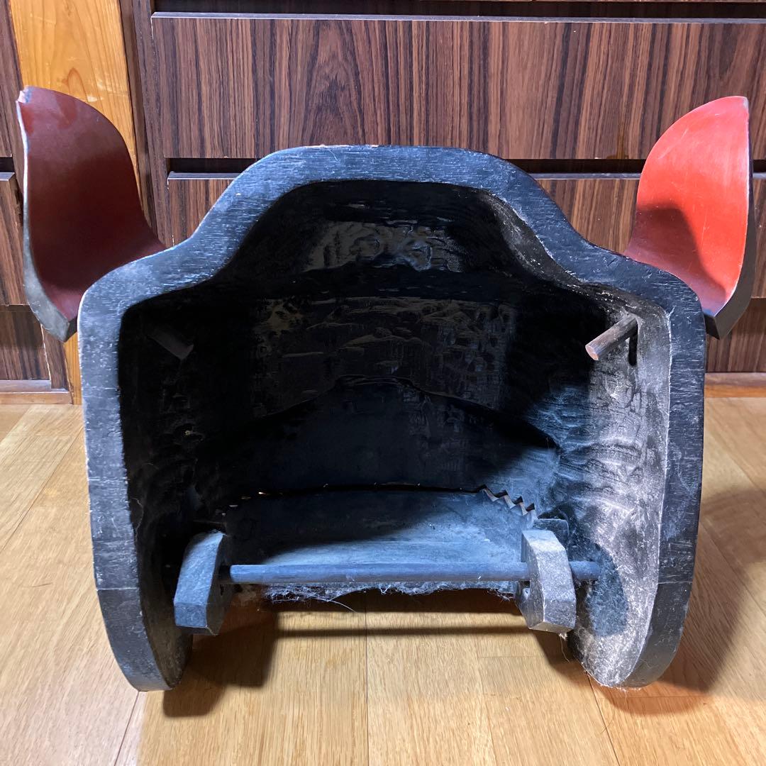 木製　獅子舞　獅子頭