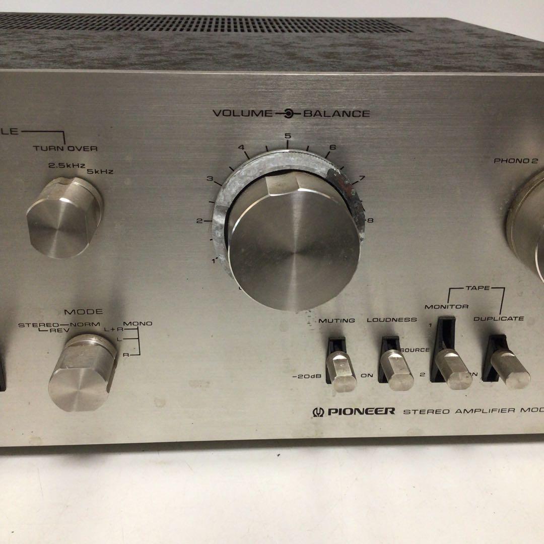 Pioneer プリメインアンプ SA-8000 シルバー