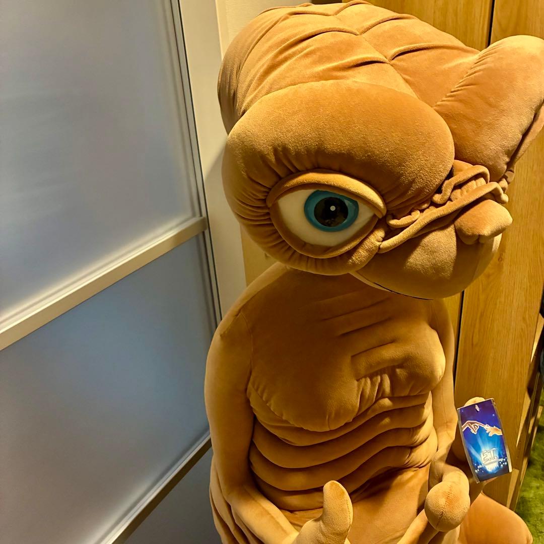 希少 デッドストック 特大 ジャンボ ET トイザらス限定 110cm タグ付き