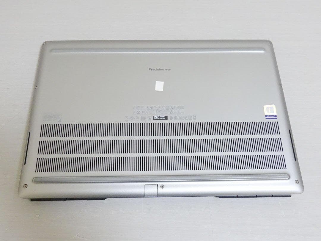 Windowsノート本体 DELL Precision 7550 Core i7 32GB/SSD 2TB
