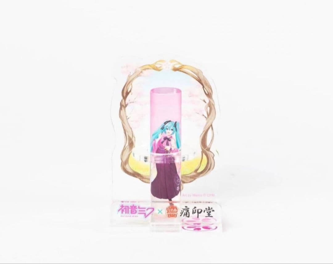 初音ミク　痛印　判子　50個限定　アクリル　印鑑