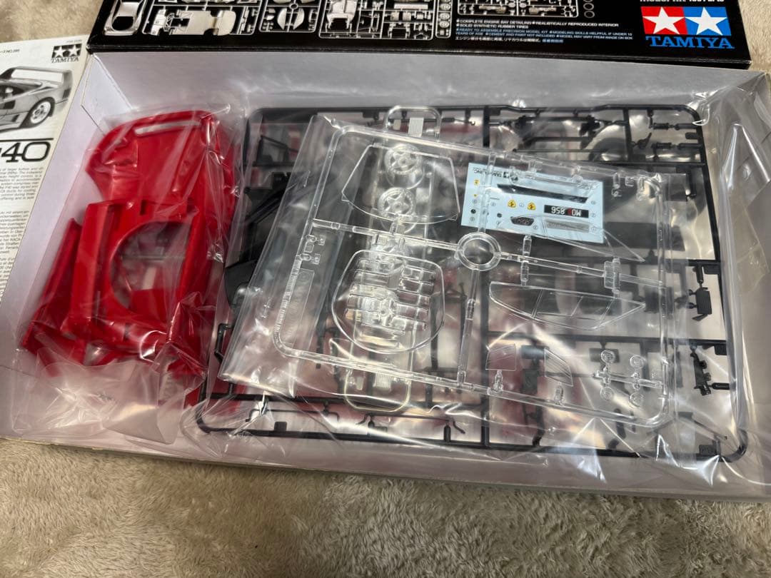 タミヤ 1/24 フェラーリ F40＋スタジオ27エッチングパーツ