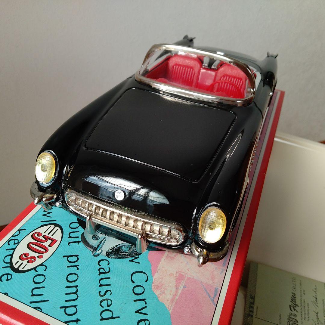 当時ブリキ50sコルベットコンバーチブル 1953年型箱入りロカビリー