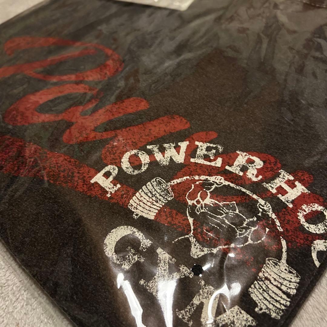 LÝFT × POWER HOUSE GYM ビッグ　Tシャツ　ブラック　L