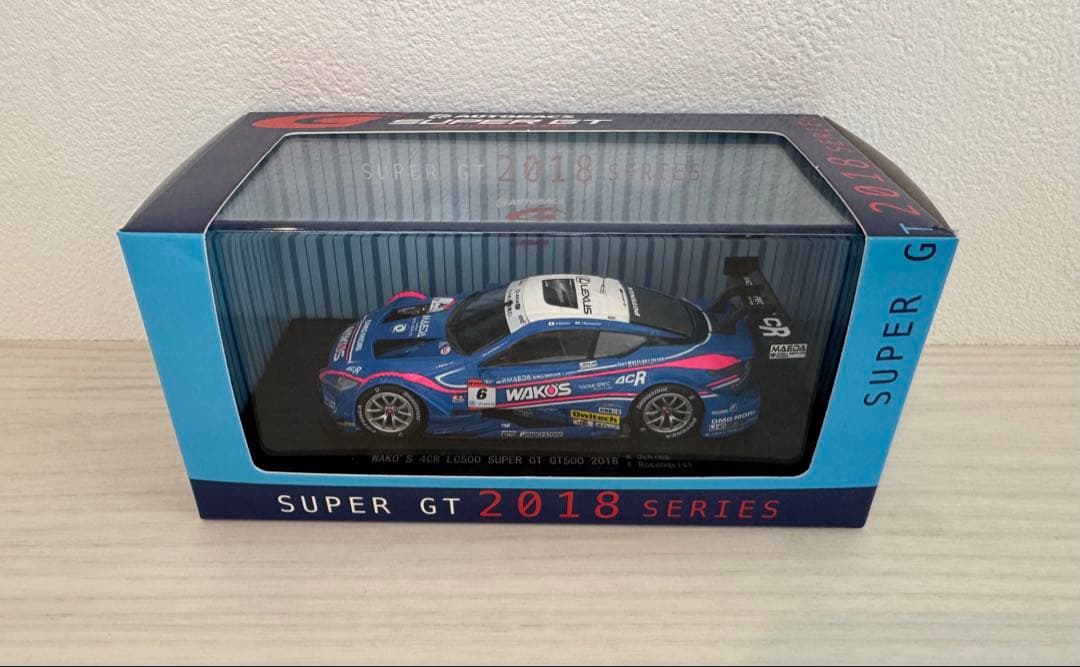エブロ ワコーズ レクサス スーパーGT ミニカー　2017・2018
