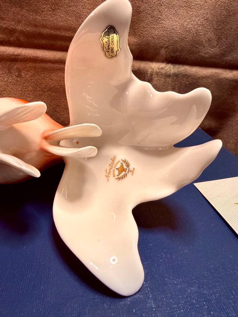 Noritake ノリタケ 金魚（大）置物 オールドノリタケ 極美品 外箱