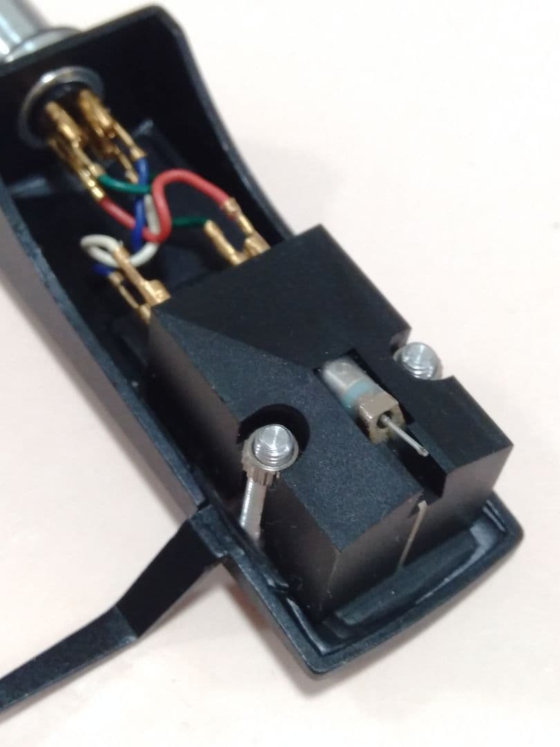 デノン MCカートリッジ DL-103 ヘッドシェルPCL-4 音質良好美品