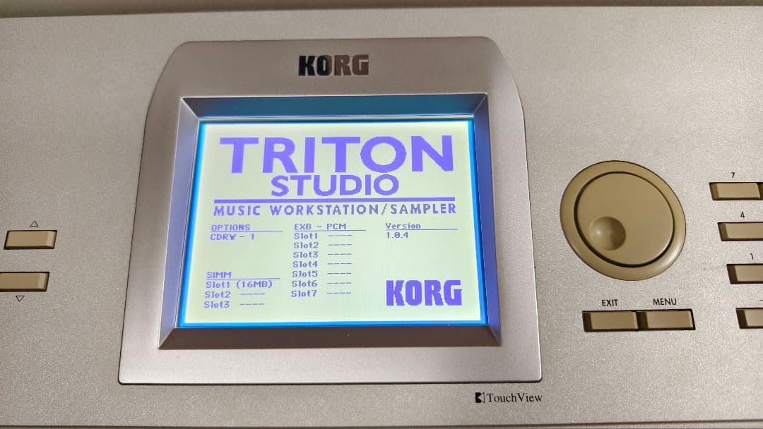 KORG TRITON STUDIO 76 音楽ワークステーション