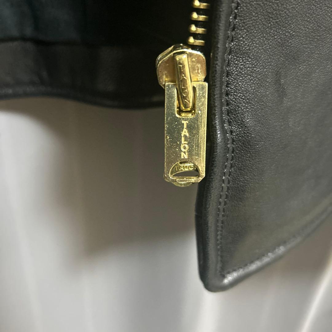 Cidu Leathers/TALONジップ/シングルライダー/本革レザー