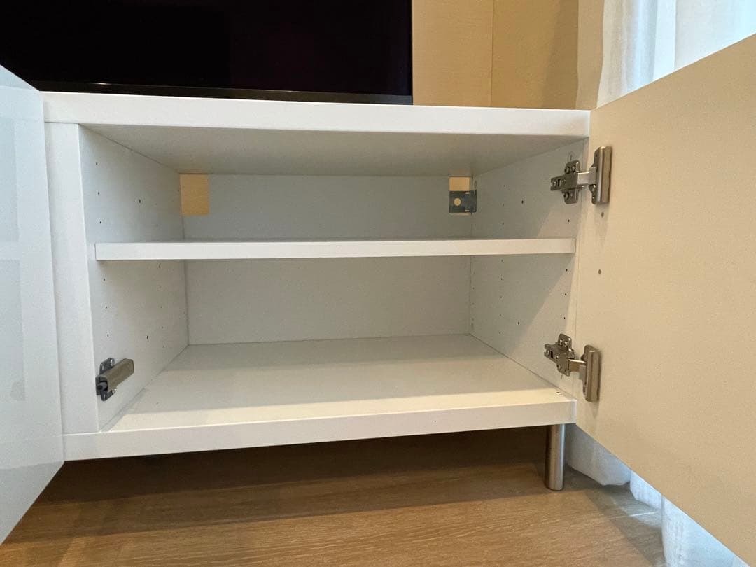 IKEA BESTÅ ベストー テレビ台＋脚4本＋サポート脚2本