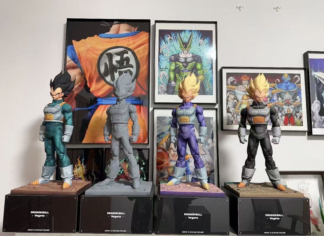 ドラゴンボール ベジータ ガレキ ガレージキット スタチュー X⑨⑥