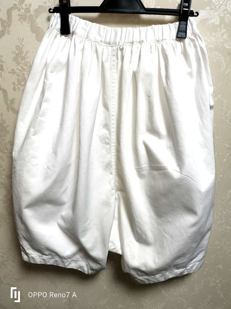COMMEdesGARCONS コムコム　かぼちゃパンツ　白