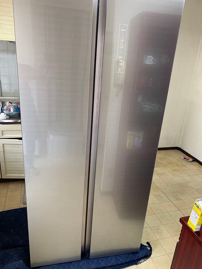 とりおきアクア　冷蔵庫　AQR-SBS45J