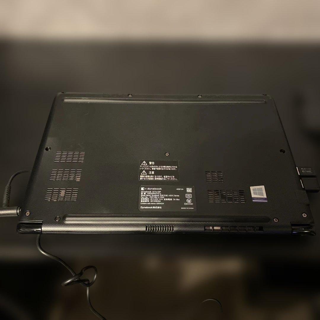 Windowsノート本体 DYNABOOK S73/DP windows11 Pro 64bit