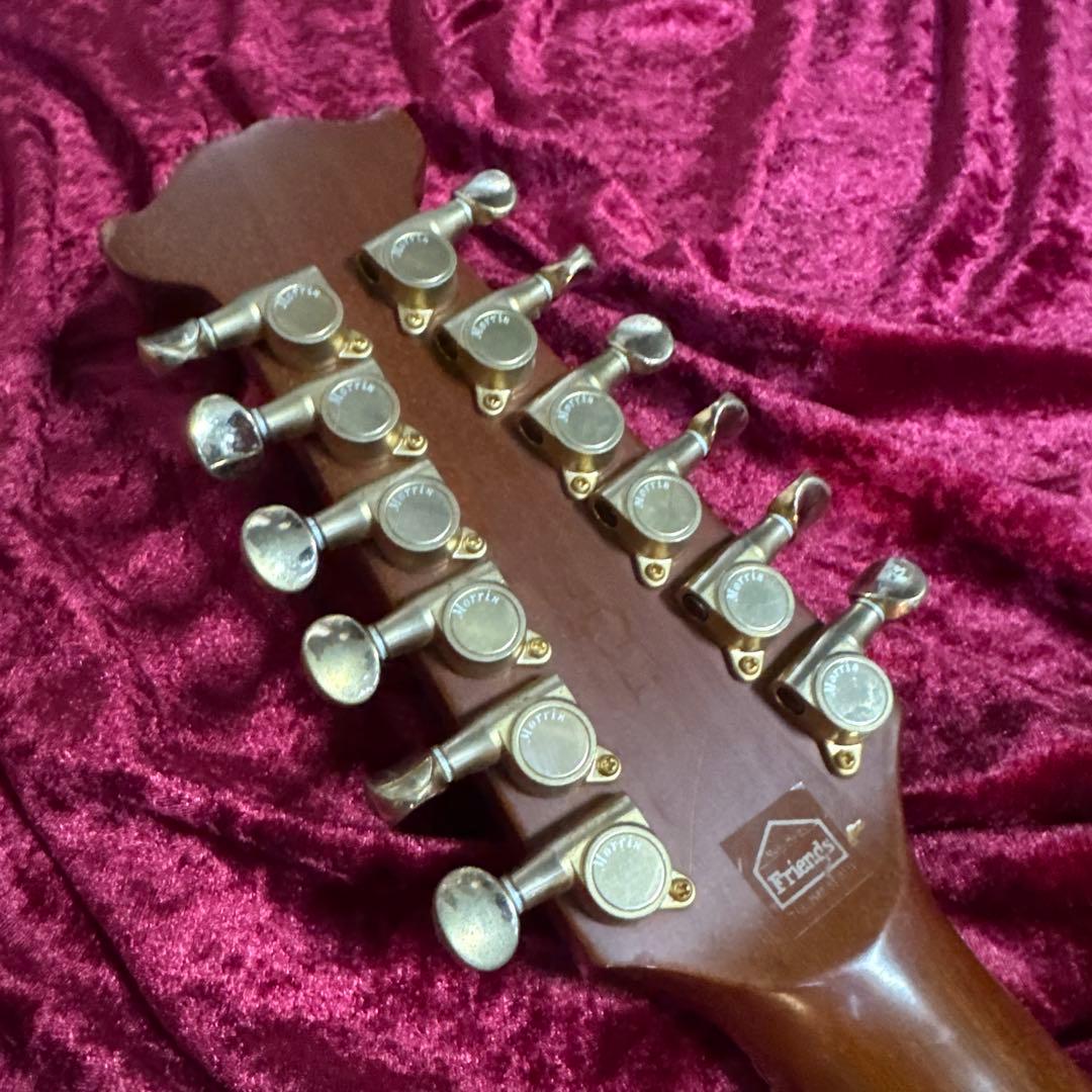 メンテ済 Tornado by Morris GXX-12 12弦エレアコギター