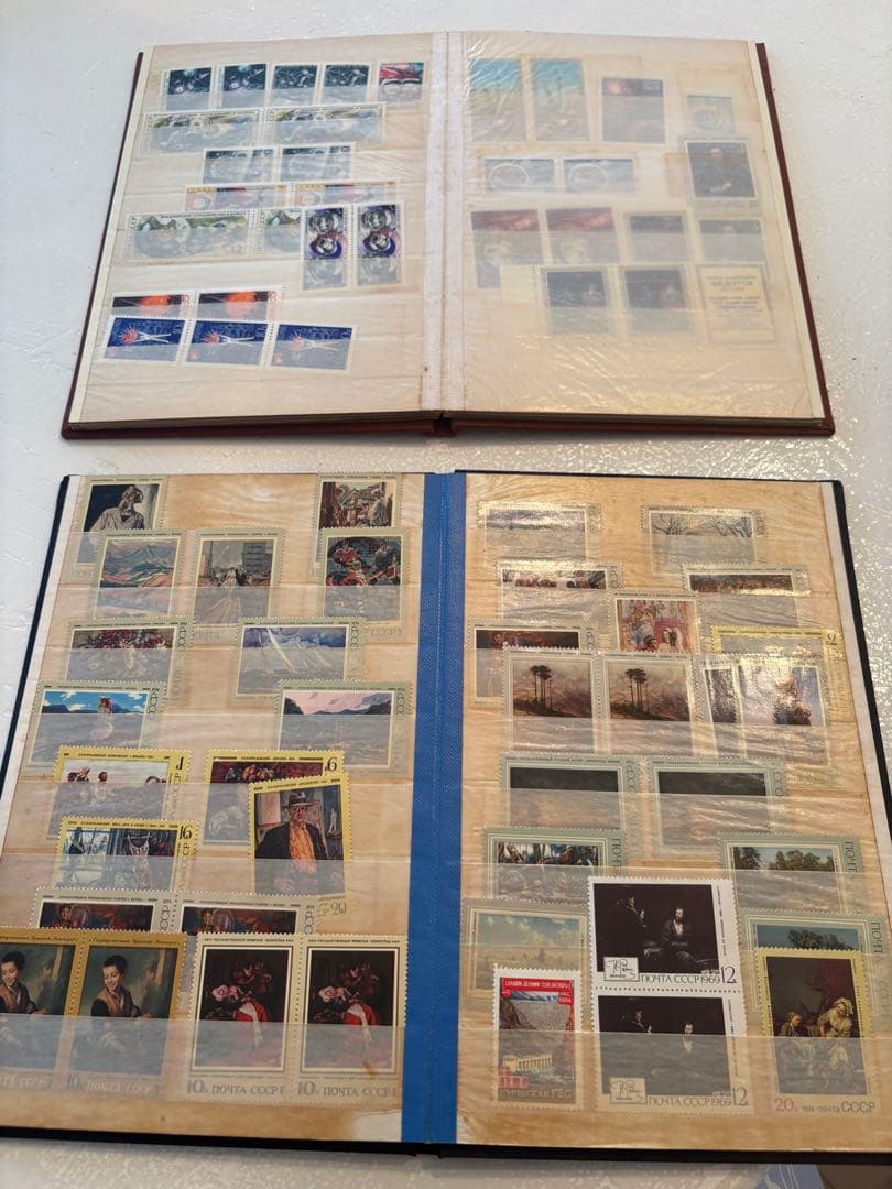 外国切手　ロシア　ソ連など　全て未使用　まとめ売り