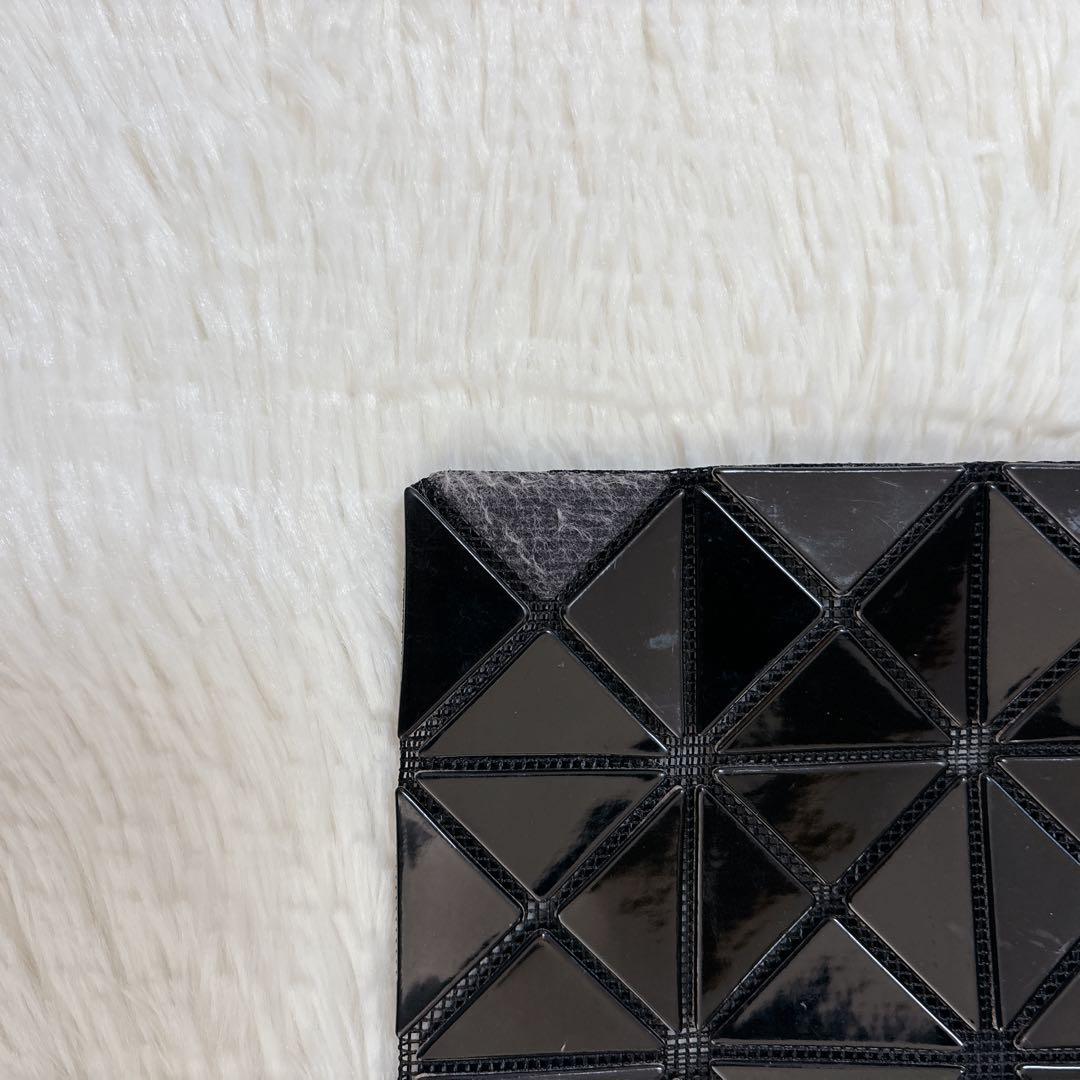 BAO BAO ISSEY MIYAKE ブラック トートバッグ 一部欠けあり