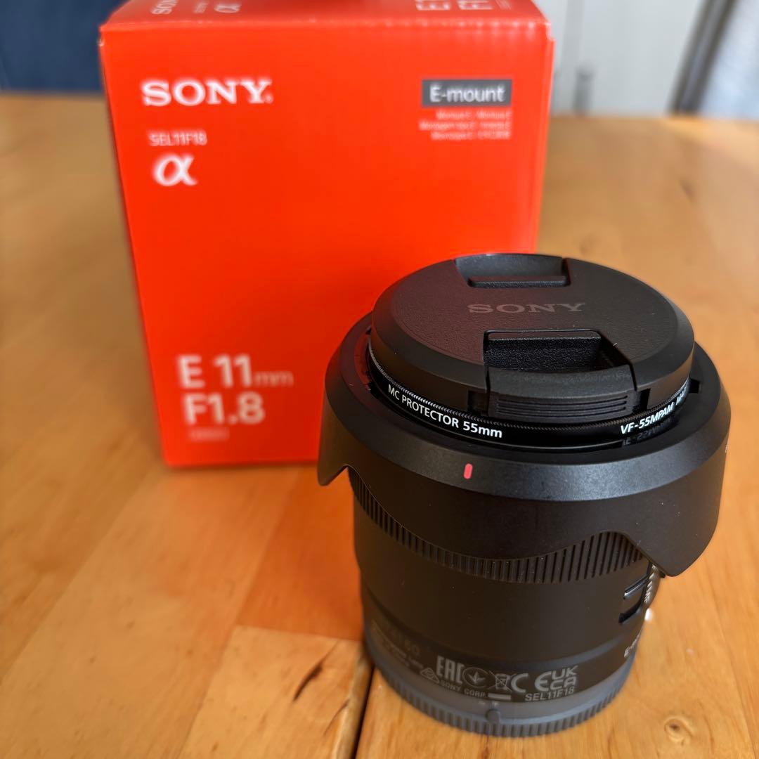 レンズ(単焦点) SONY SEL11F18 APS-C E 11mm F1.8