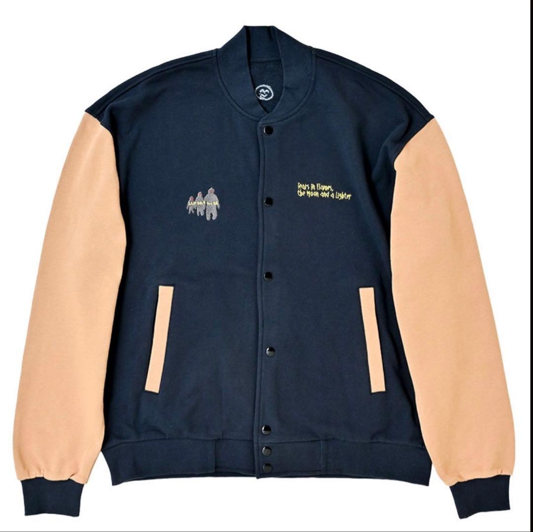 aiko 燃え月ター ブルゾン ツートン ナミ