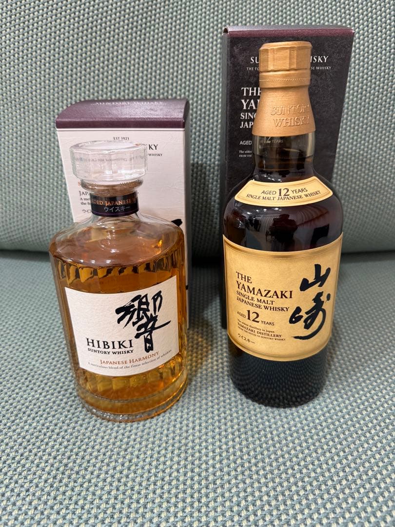 山崎12年シングルモルトウイスキー 響ジャパニーズハーモニー セット