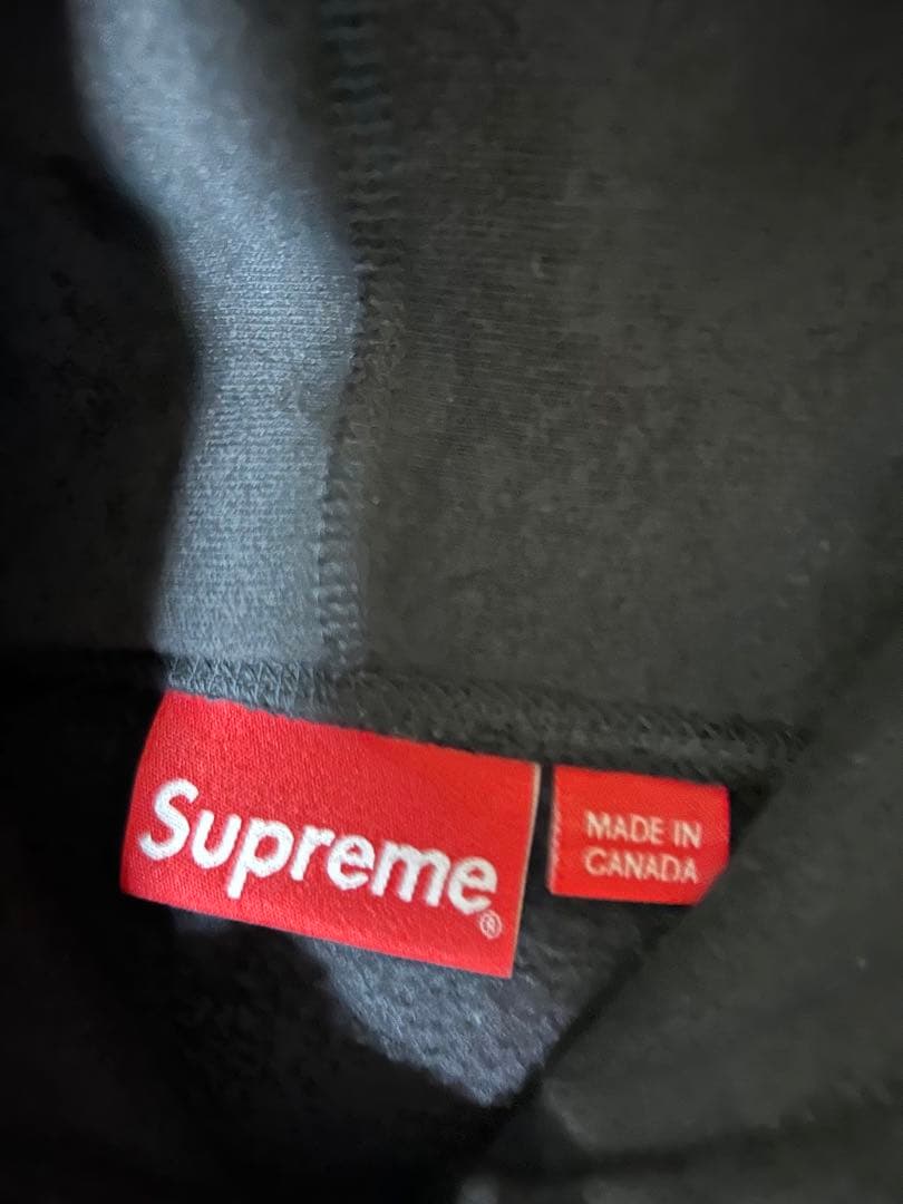 Supreme パーカー ブラック